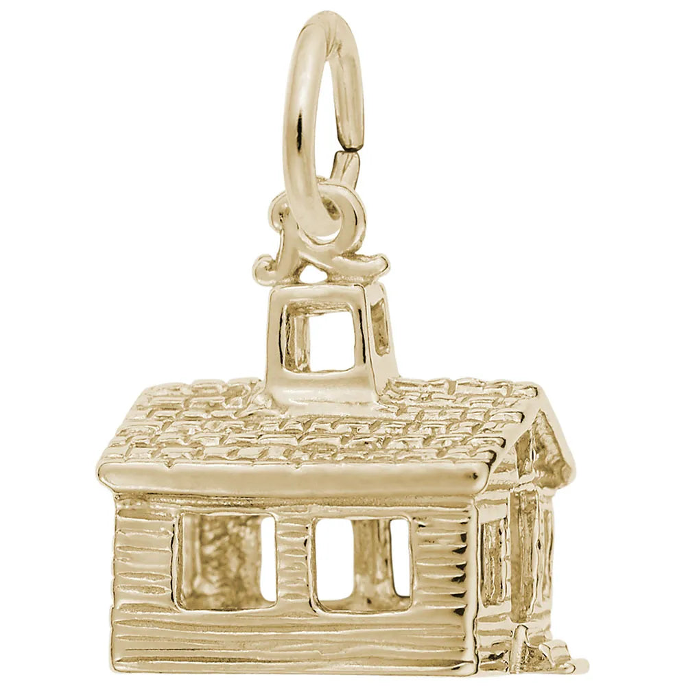 Rembrandt Charms - School House Charm - 0195