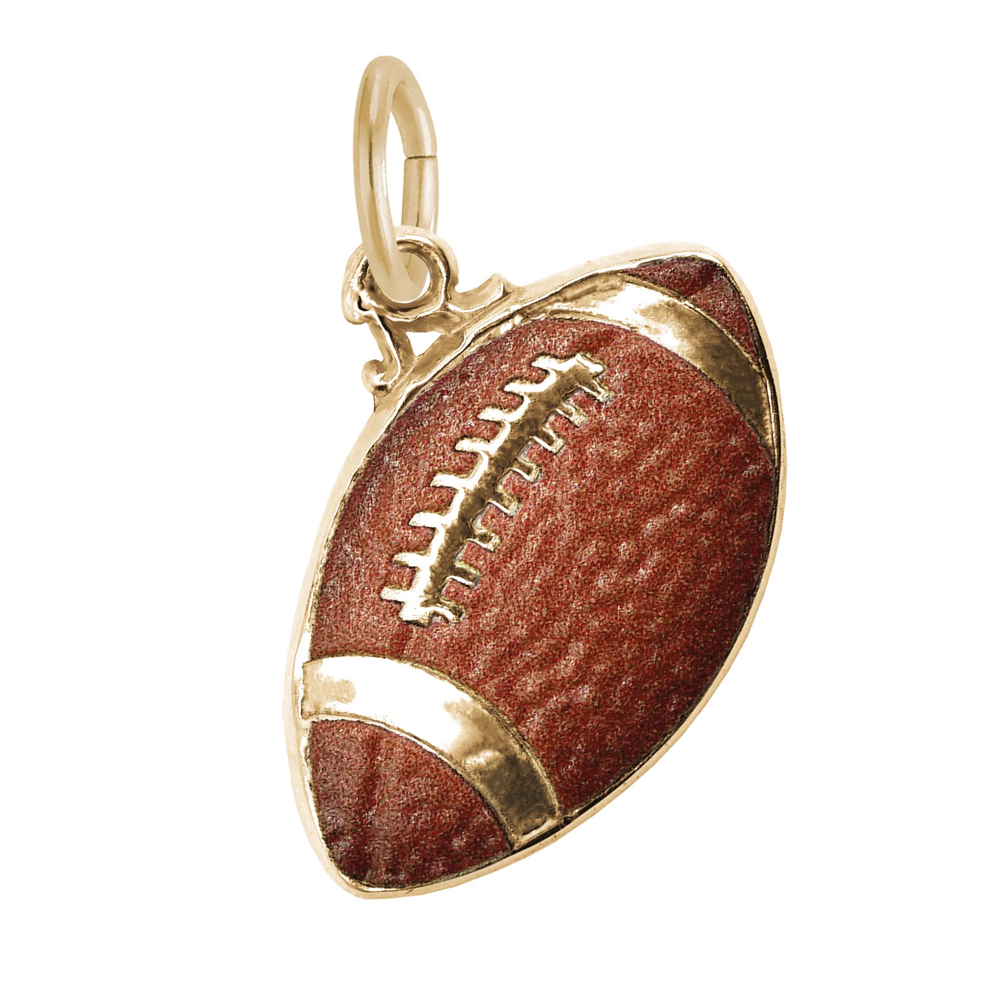 Rembrandt Charms - Painted Football Charm – 1110-001
