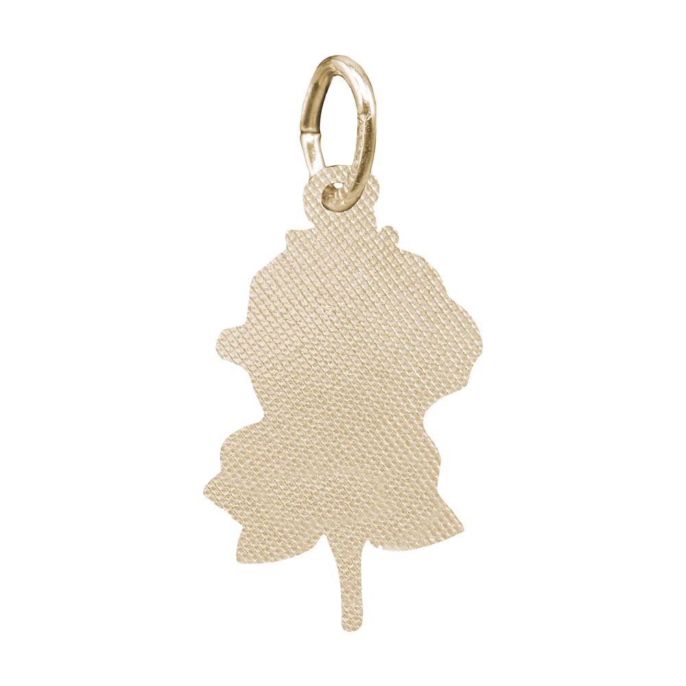 Rembrandt Charms - Yellow Rose Charm - 1157-001 Rembrandt Charms Charm Birmingham Jewelry