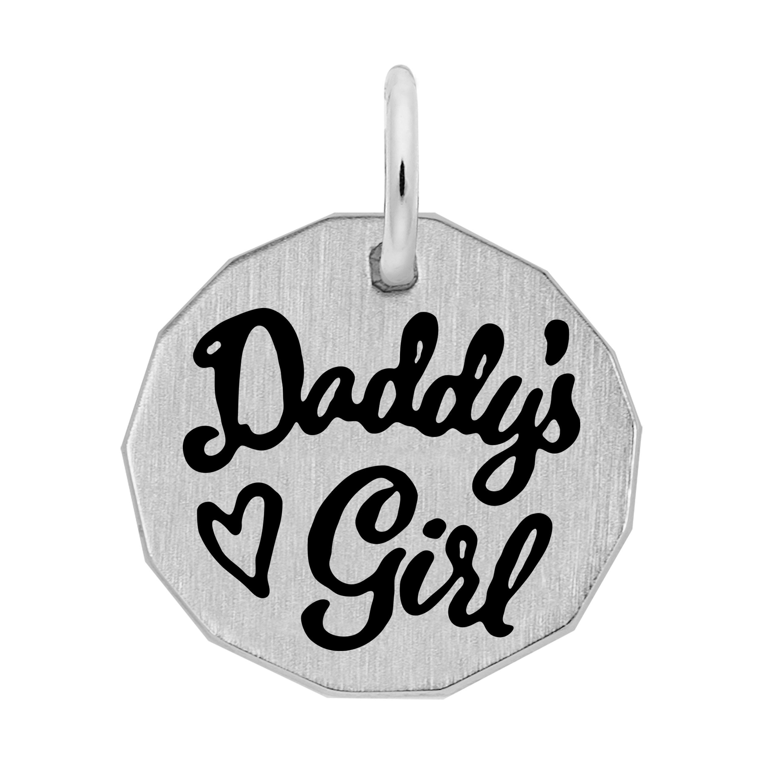 Rembrandt Charms - Daddy’s Girl Tag Charm - 1164 Rembrandt Charms Charm Birmingham Jewelry