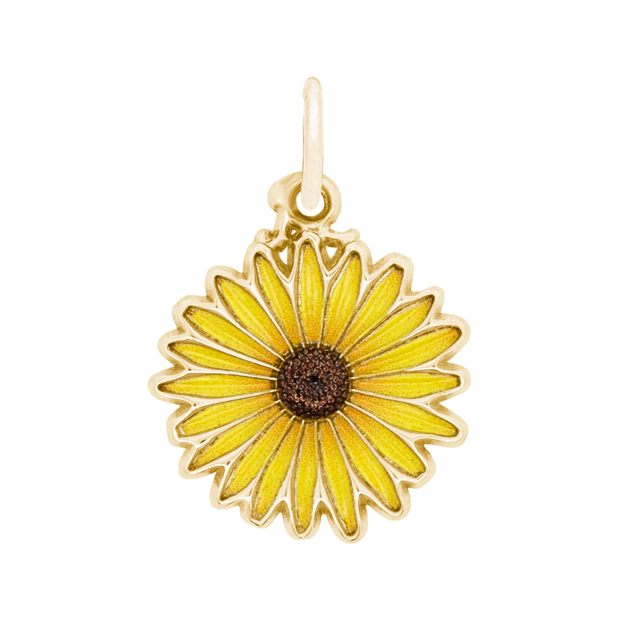 Rembrandt Charms - Painted Black Eyed Susan - 1168-001 Rembrandt Charms Charm Birmingham Jewelry