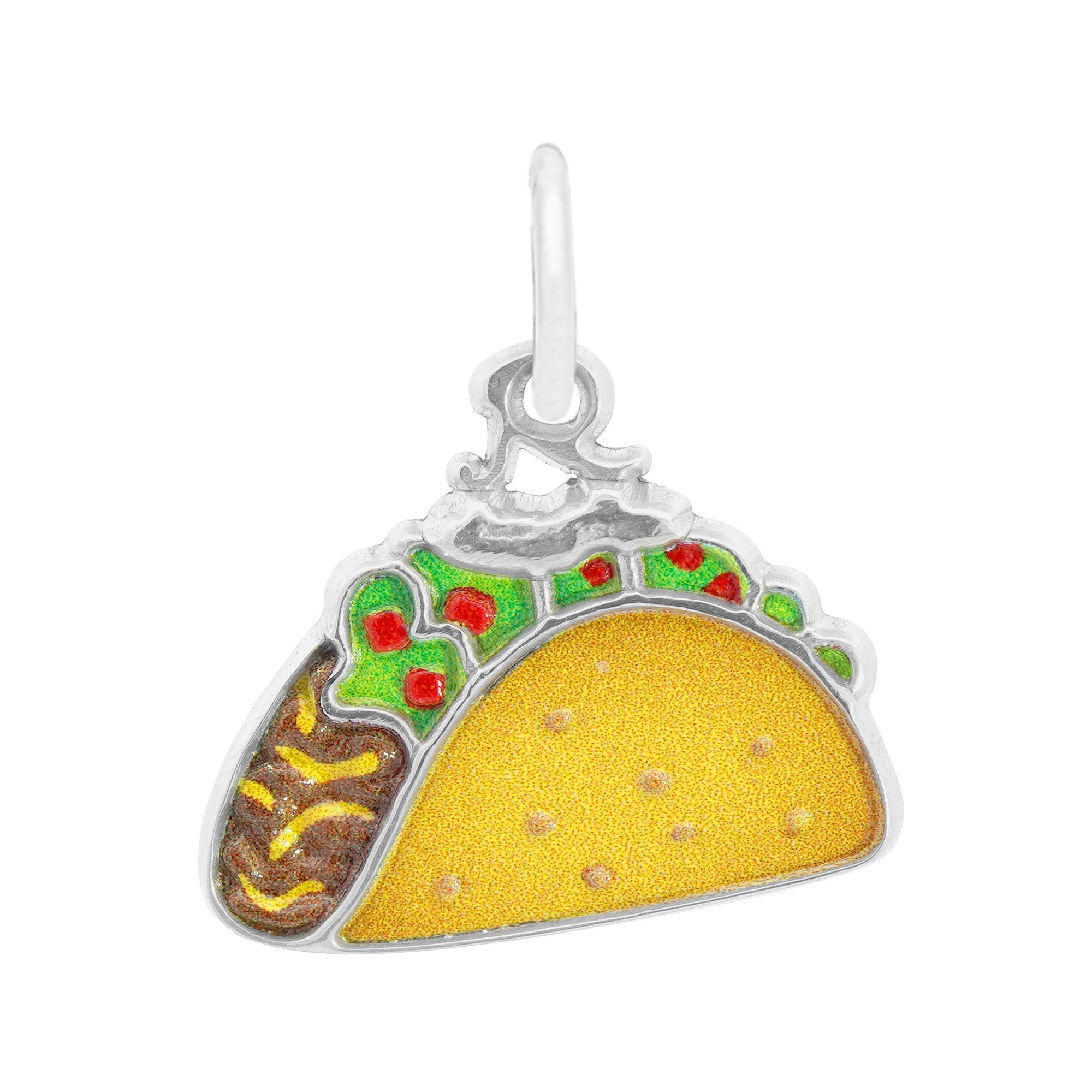 Rembrandt Charms - Painted Taco Charm - 1173-001