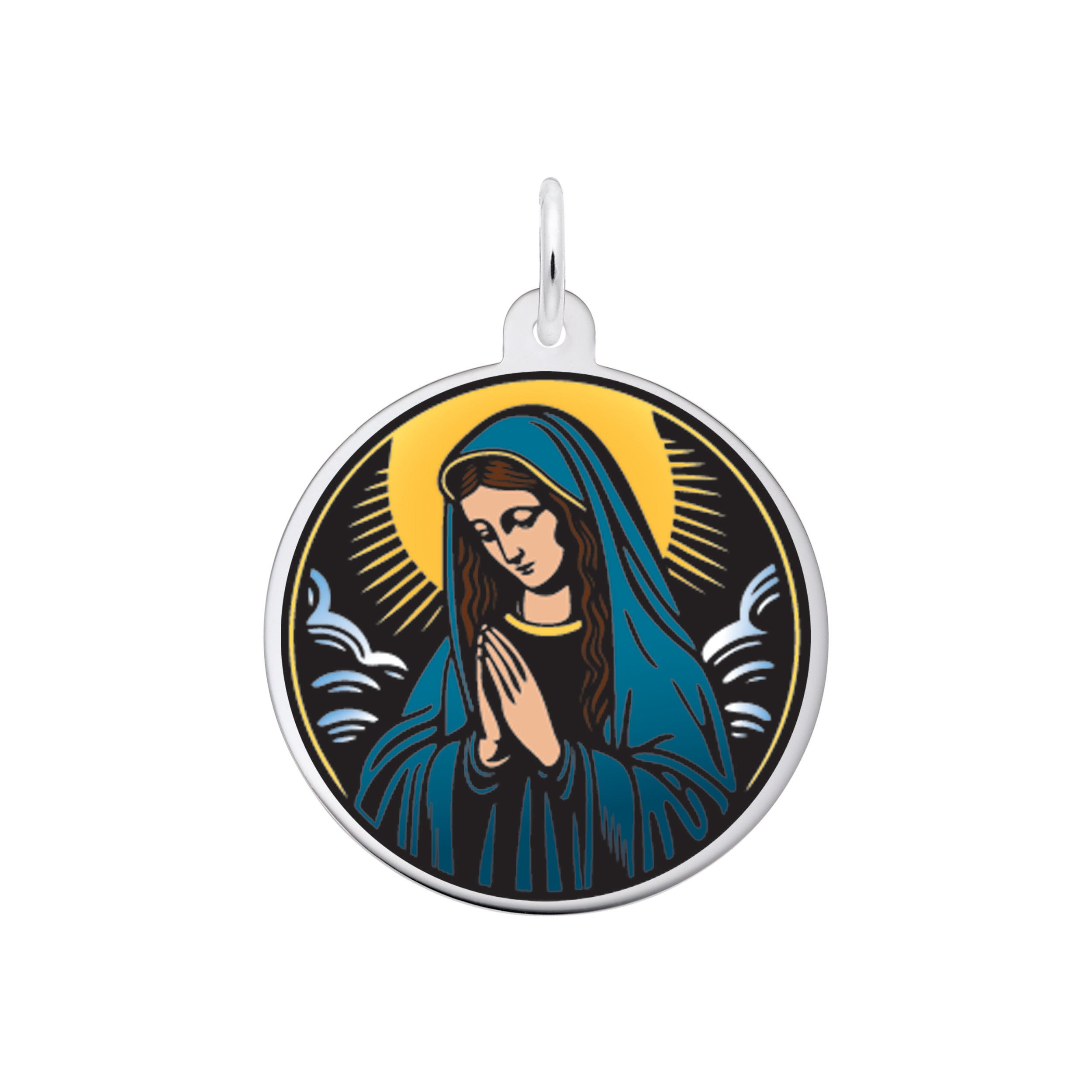 Rembrandt Charms - Praying Mary Charm - 1186