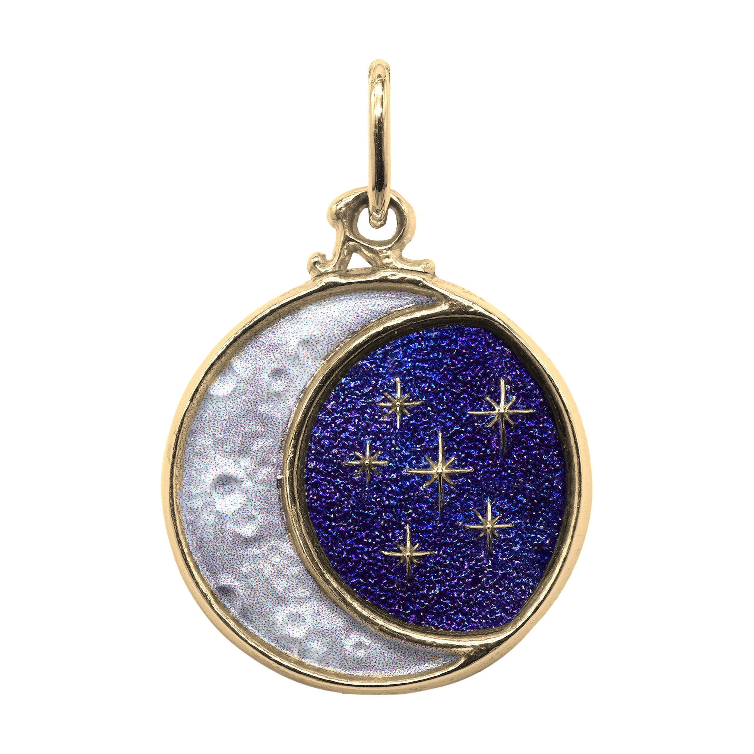 Rembrandt Charms - Moon & Stars Charm - 1203 Rembrandt Charms Charm Birmingham Jewelry