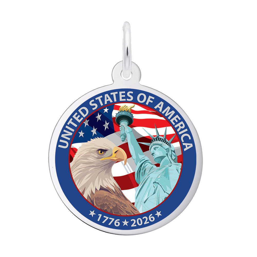 Rembrandt Charms - USA 250 – Celebration - 1239 Rembrandt Charms Charm Birmingham Jewelry