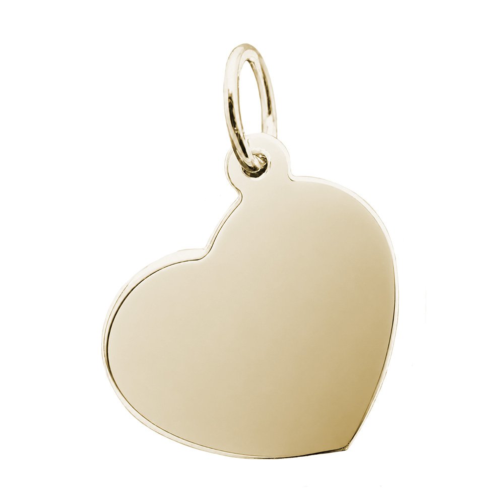 Rembrandt Charms - Dangle Heart Charm - 1269 Rembrandt Charms Charm Birmingham Jewelry