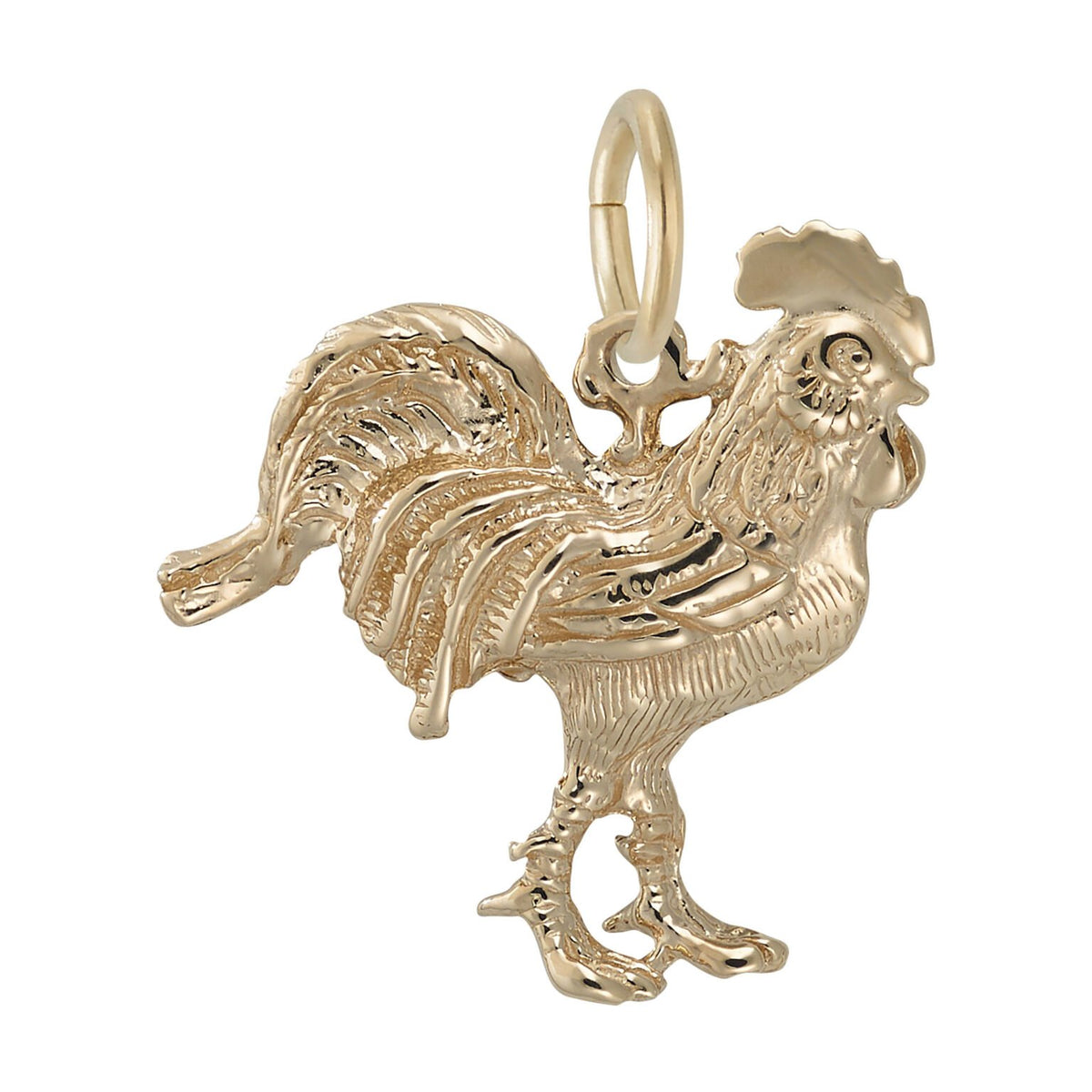 Rembrandt Charms - Rooster Charm - 1604 Rembrandt Charms Charm Birmingham Jewelry