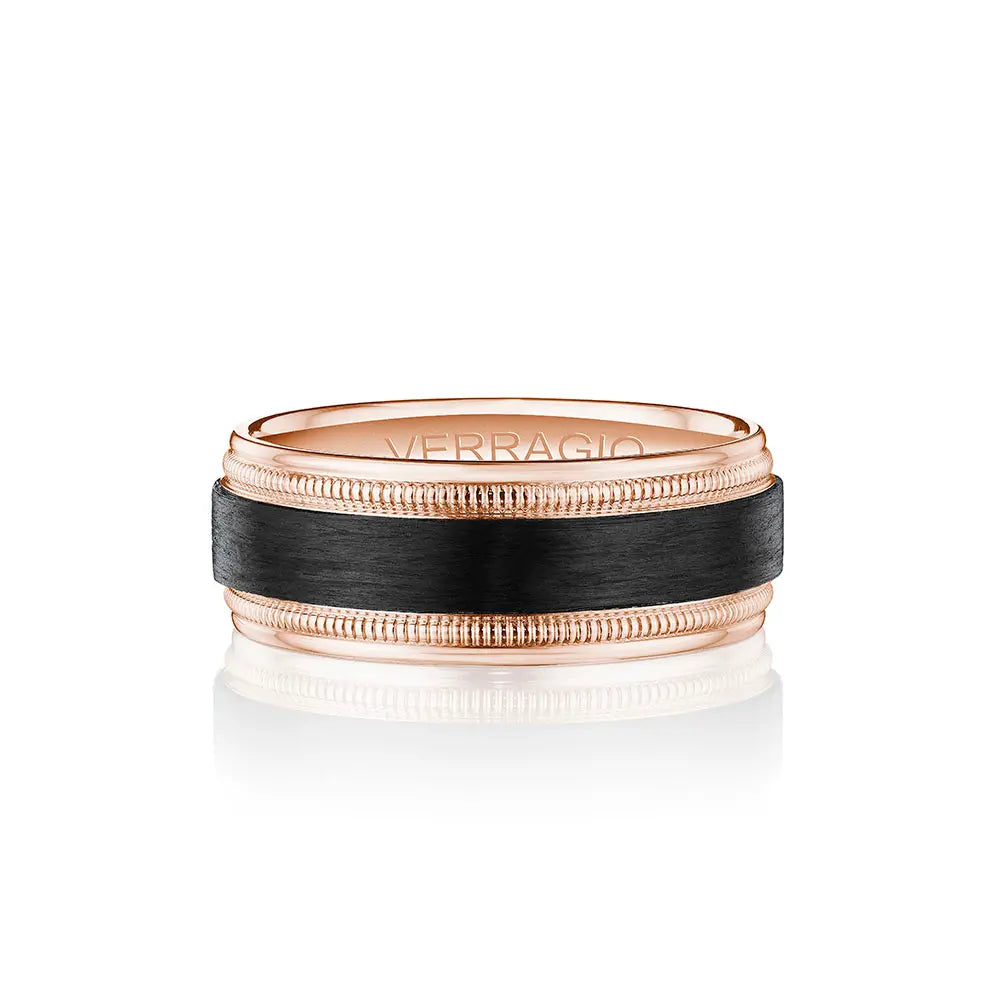 VWCF-302-8 VERRAGIO Men's Wedding Band Birmingham Jewelry Verragio Jewelry | Men's Wedding Band VWCF-302-8