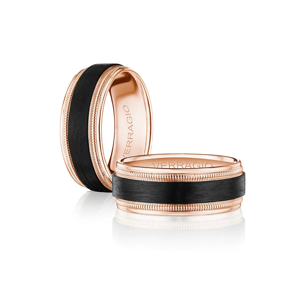 VWCF-302-8 VERRAGIO Men's Wedding Band Birmingham Jewelry Verragio Jewelry | Men's Wedding Band VWCF-302-8