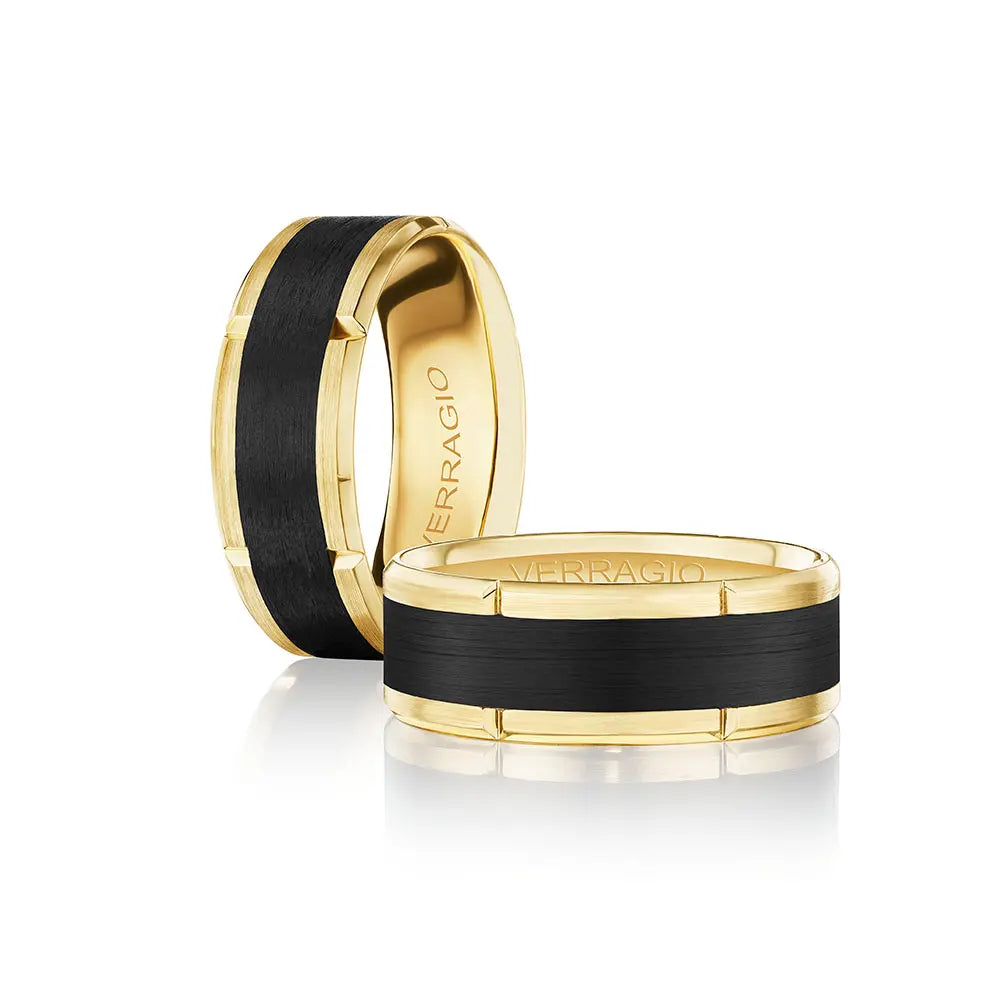 VWCF-304-8 VERRAGIO Men's Wedding Band Birmingham Jewelry Verragio Jewelry | Men's Wedding Band VWCF-304-8