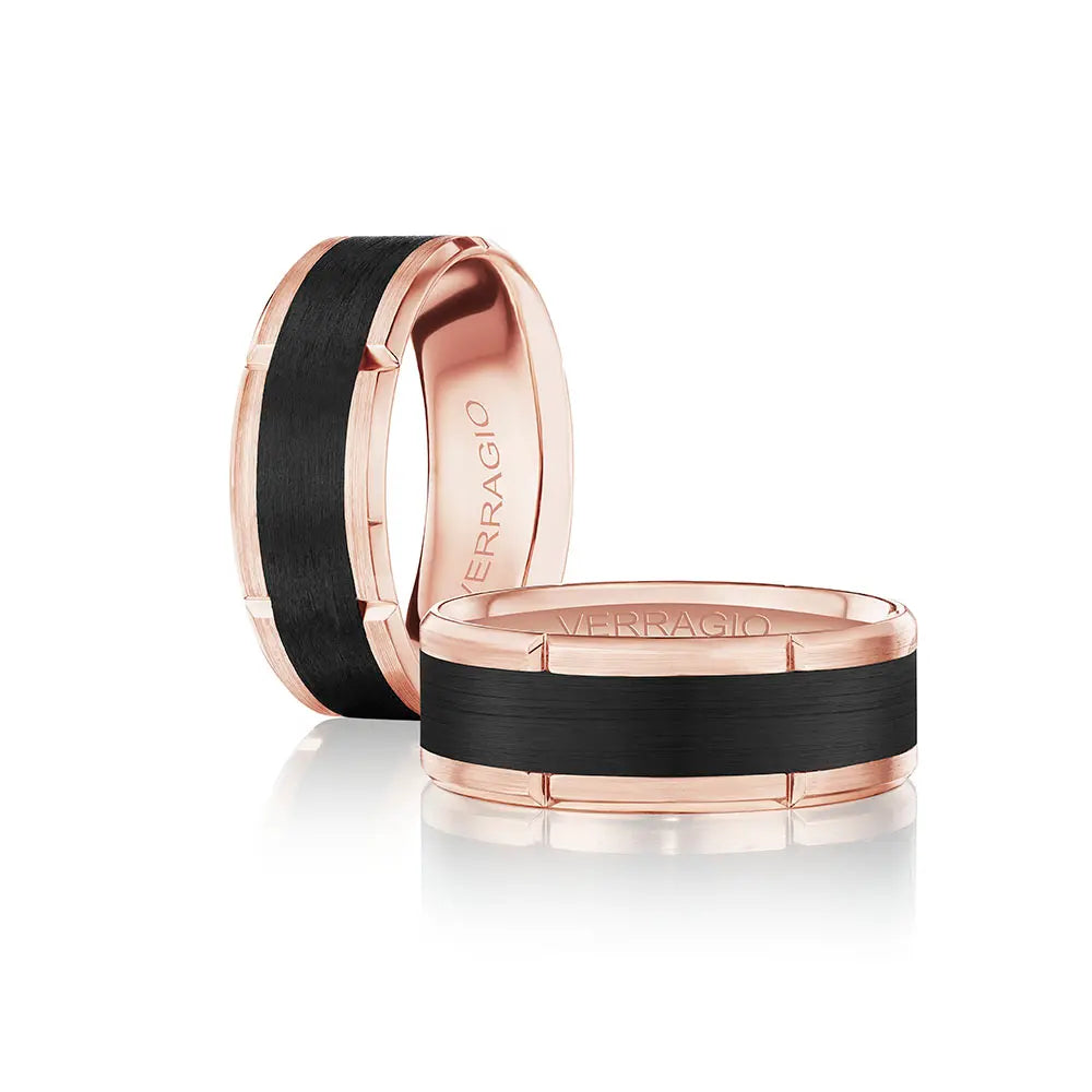 VWCF-304-8 VERRAGIO Men's Wedding Band Birmingham Jewelry Verragio Jewelry | Men's Wedding Band VWCF-304-8