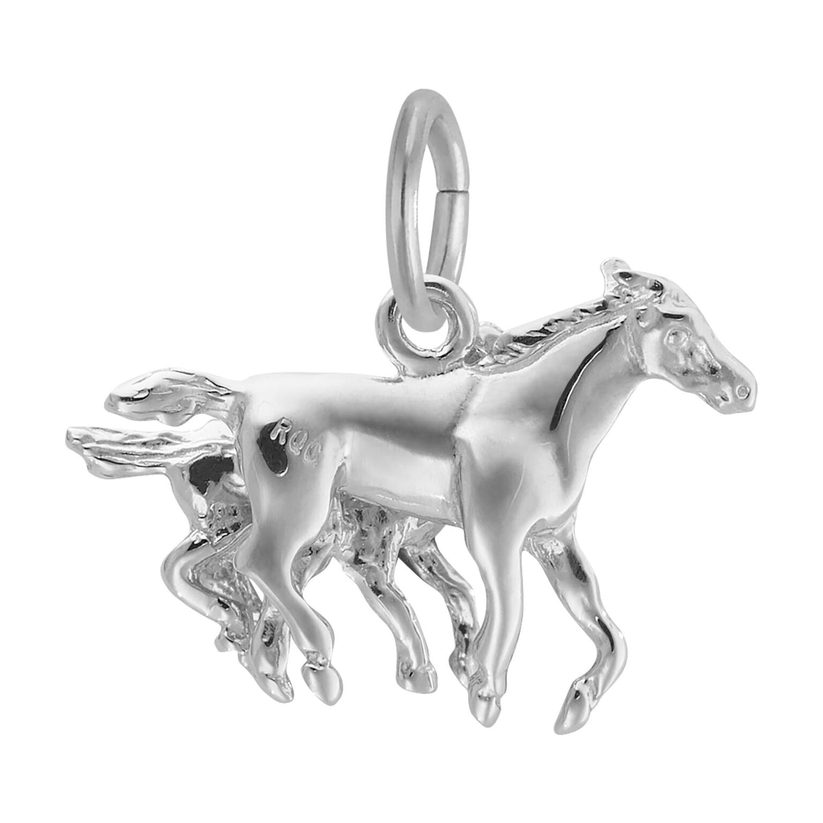 Rembrandt Charms - Horse & Colt Charm - 1861 Rembrandt Charms Charm Birmingham Jewelry