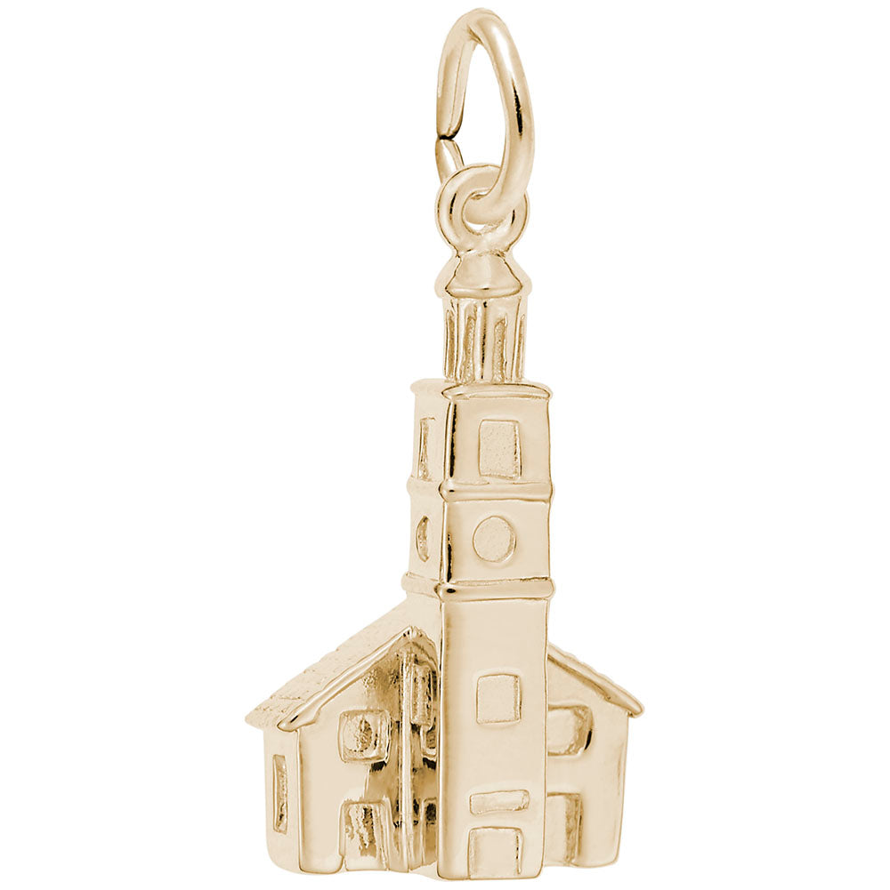 Rembrandt Charms - St. John’s Church Charm - 2465 Rembrandt Charms Charm Birmingham Jewelry