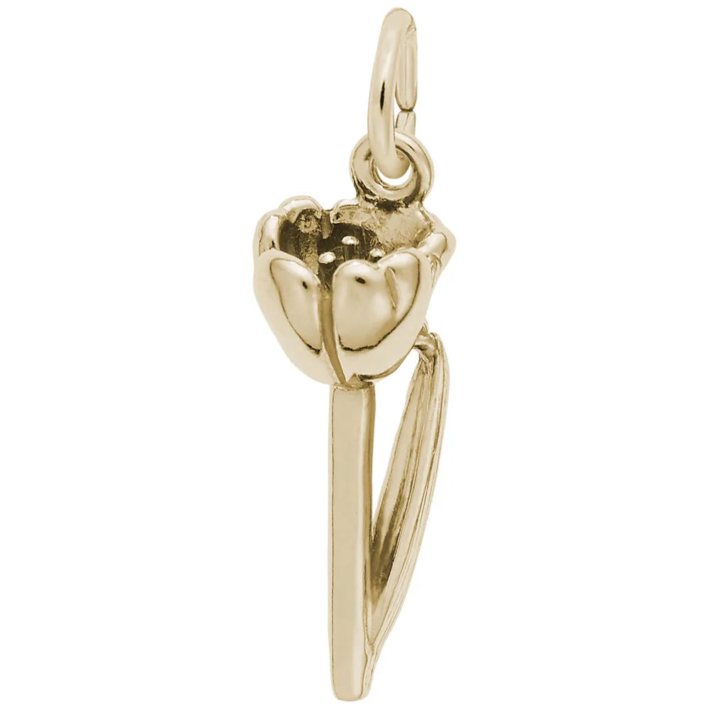 Rembrandt Charms - Crocus Flower Charm - 2948