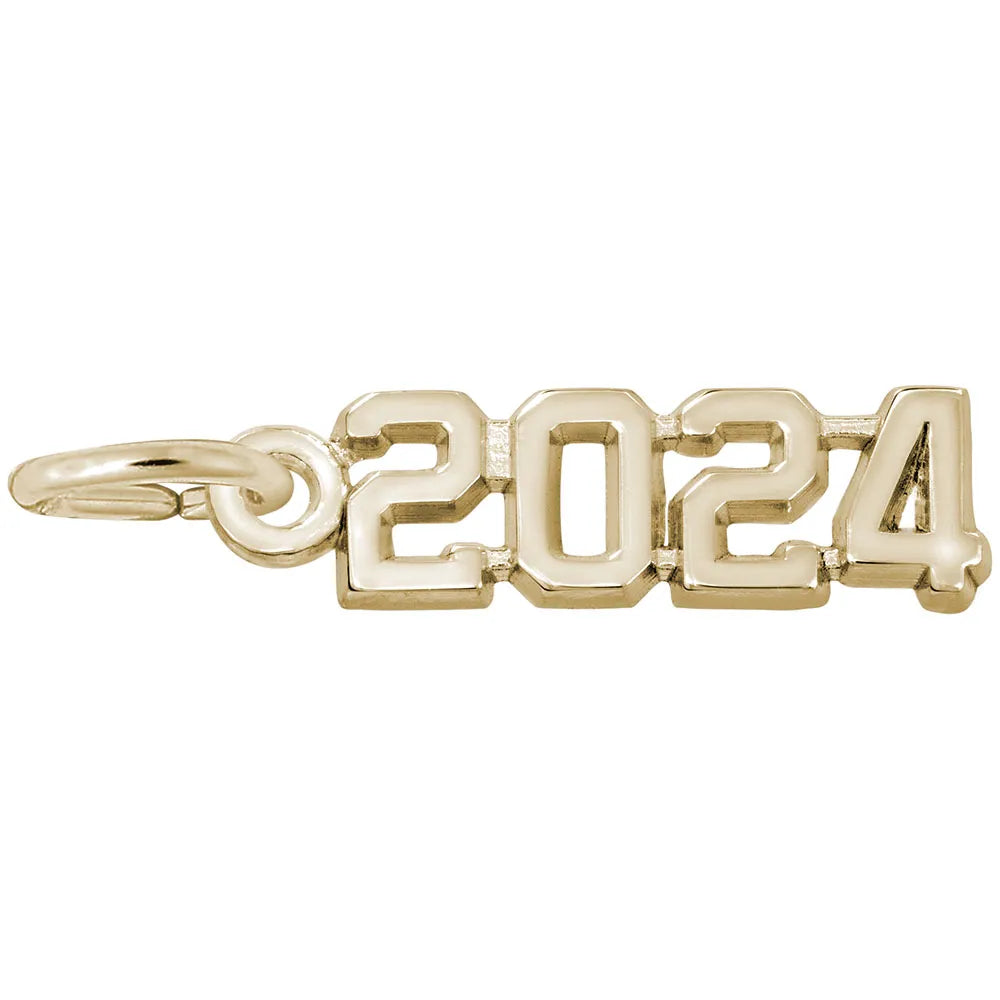 Rembrandt Charms - ‘2024’ Charm - 3824 Rembrandt Charms Charm Birmingham Jewelry