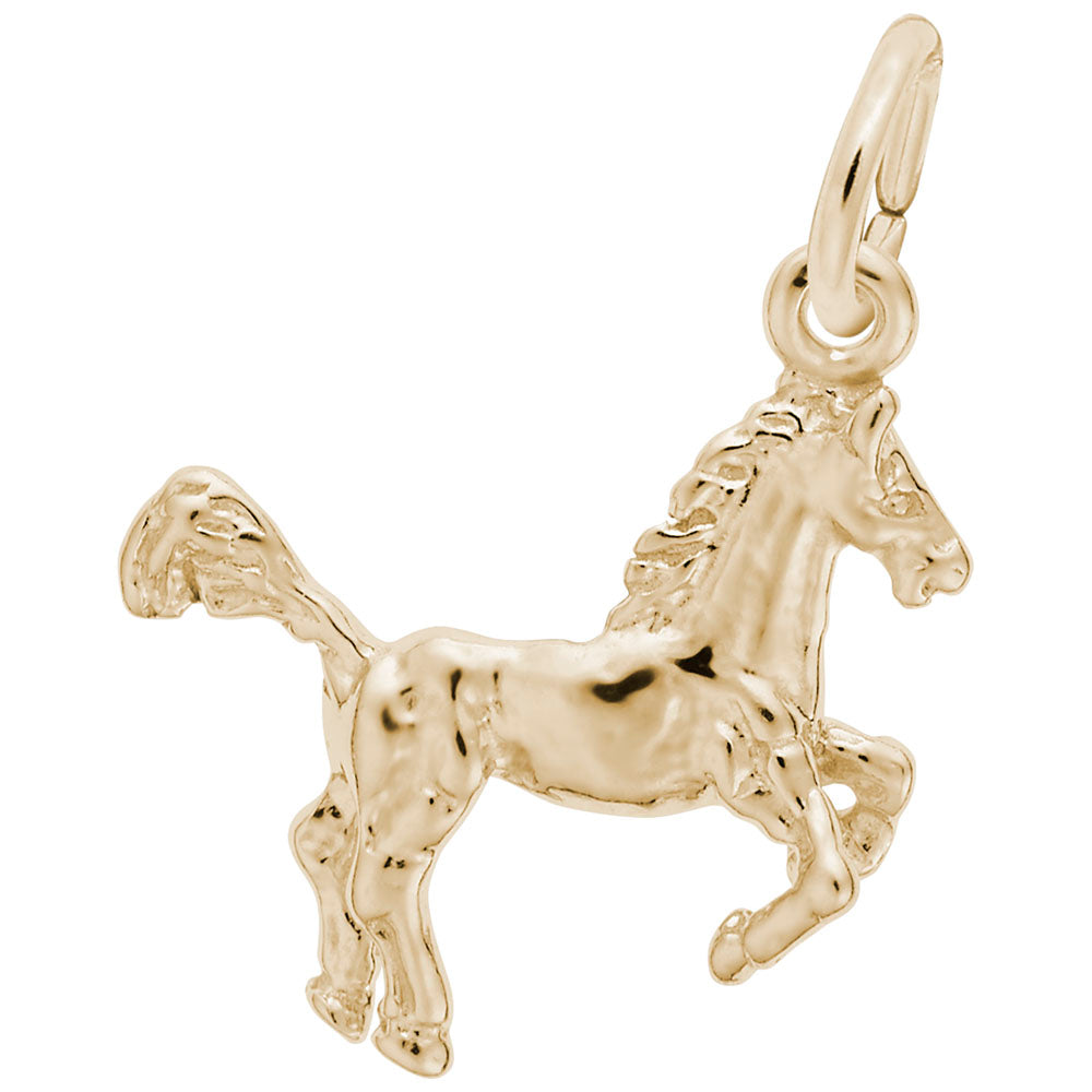 Rembrandt Charms - Leaping Horse Charm - 5618 Rembrandt Charms Charm Birmingham Jewelry