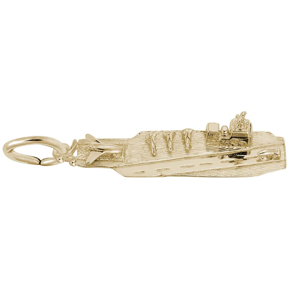 Rembrandt Charms - Aircraft Carrier Charm - 8115 Rembrandt Charms Charm Birmingham Jewelry