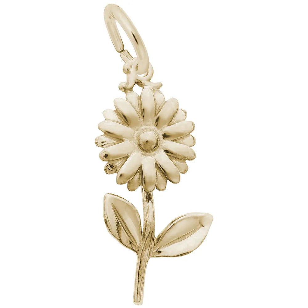 Rembrandt Charms - Daisy Flower Charm - 8311 Rembrandt Charms Charm Birmingham Jewelry