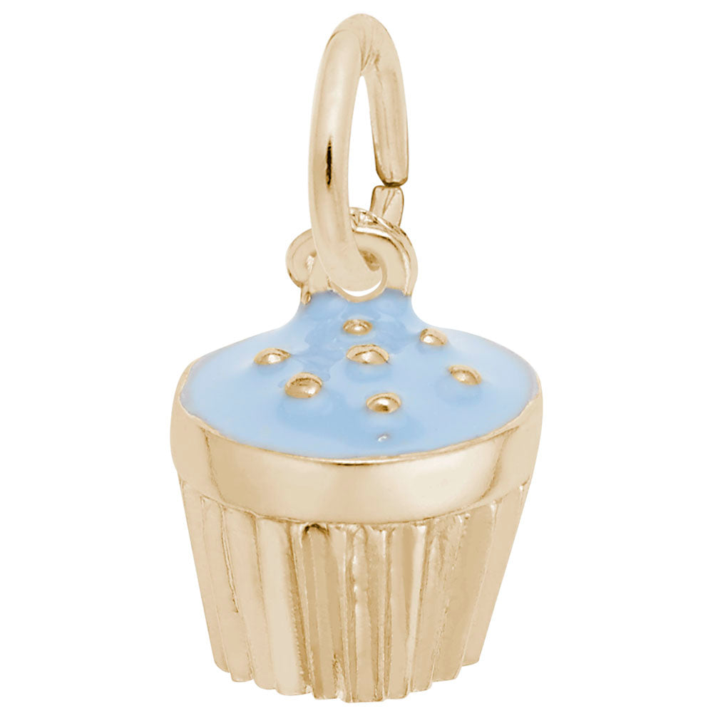 Rembrandt Charms - Frosted Cupcake Charm - 8341