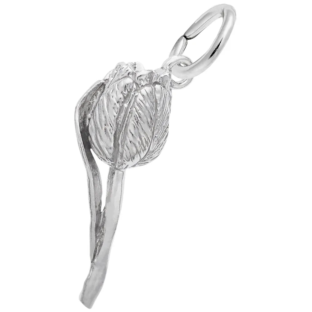 Rembrandt Charms - Tulip Flower Charm - 8346 Rembrandt Charms Charm Birmingham Jewelry