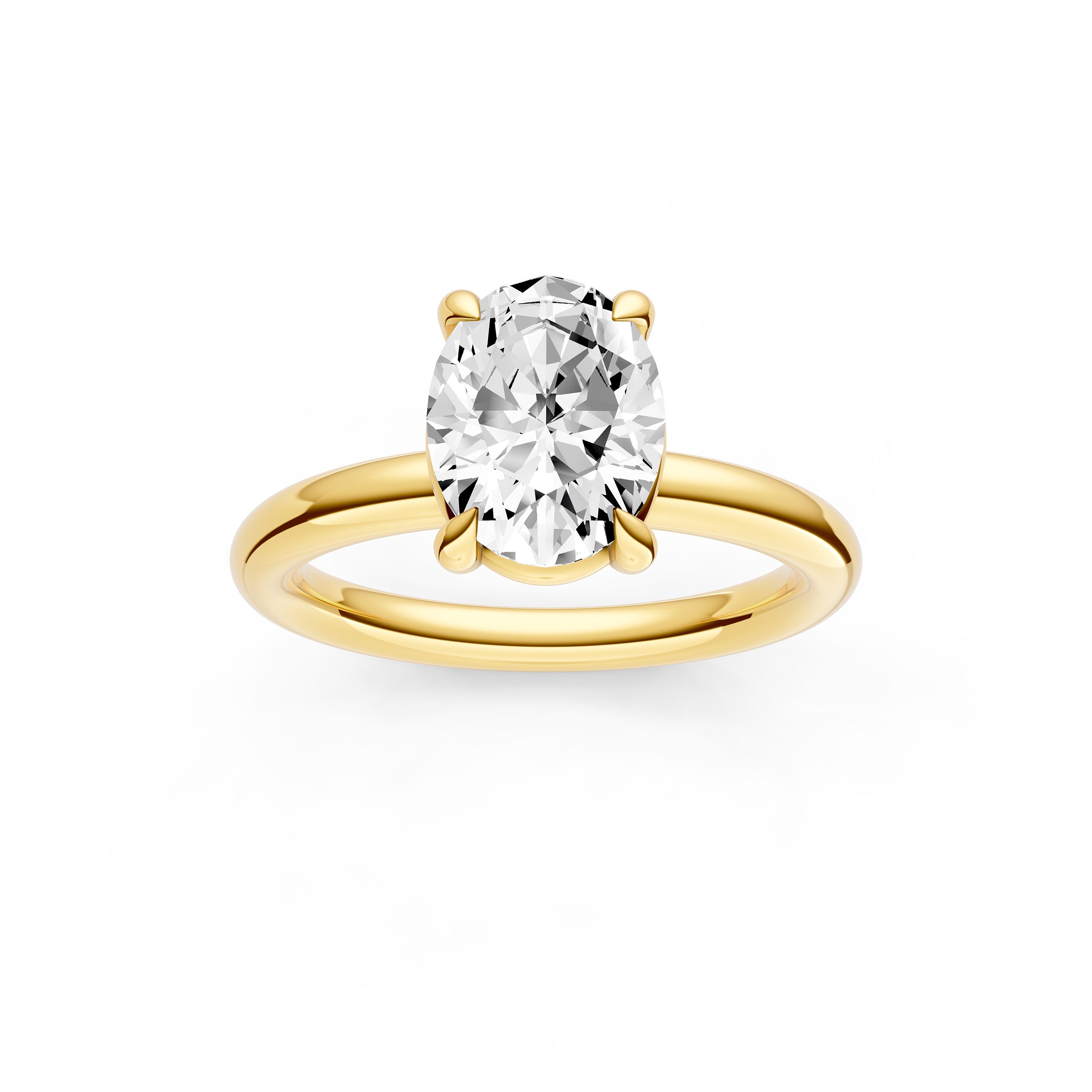 Classic Solitaire Engagement Ring (Oval) Birmingham Jewelry Engagement Ring Birmingham Jewelry