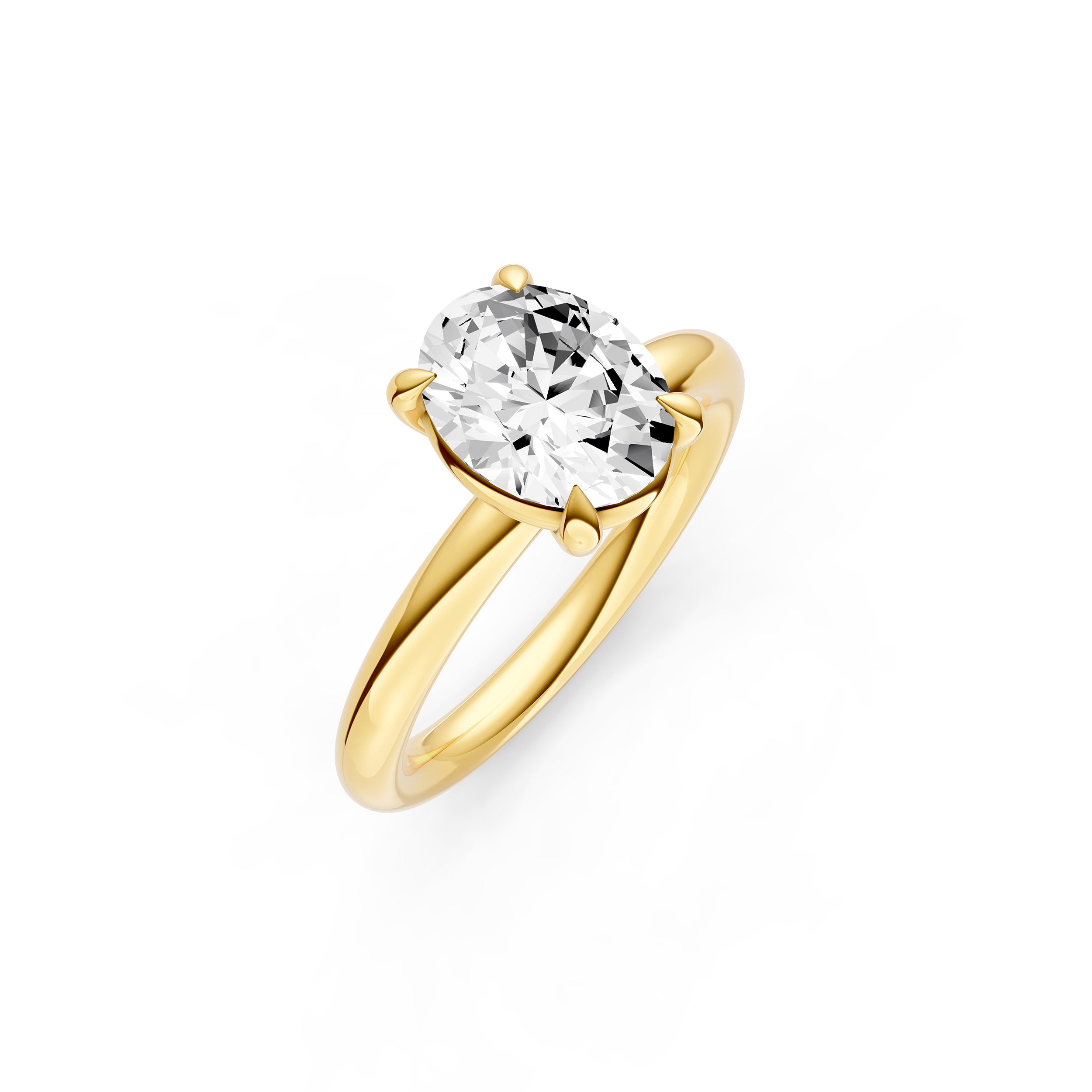 Classic Solitaire Engagement Ring (Oval) Birmingham Jewelry Engagement Ring Birmingham Jewelry