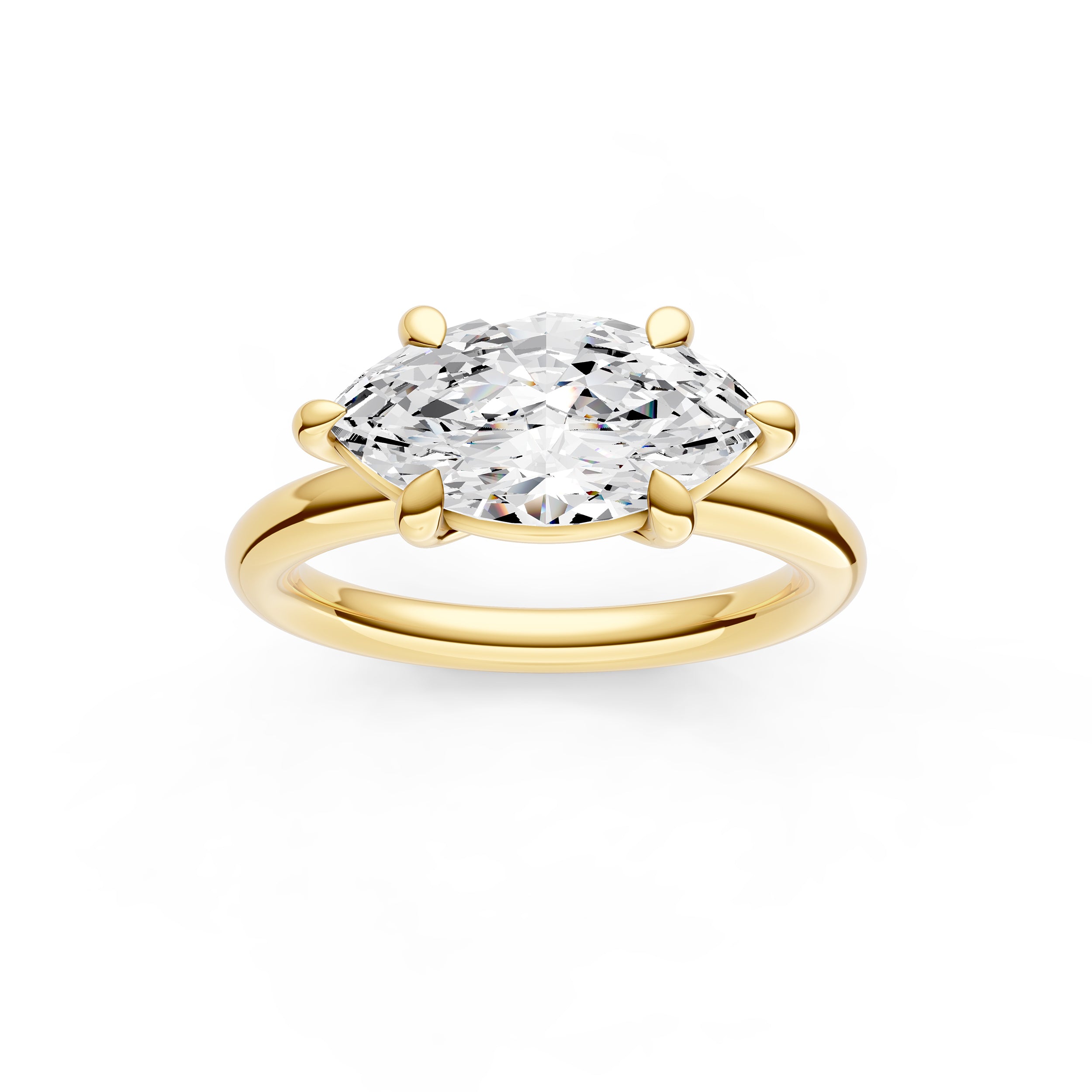 E2W Classic Semi-Mount (Marquise) Birmingham Jewelry Engagement Ring Birmingham Jewelry