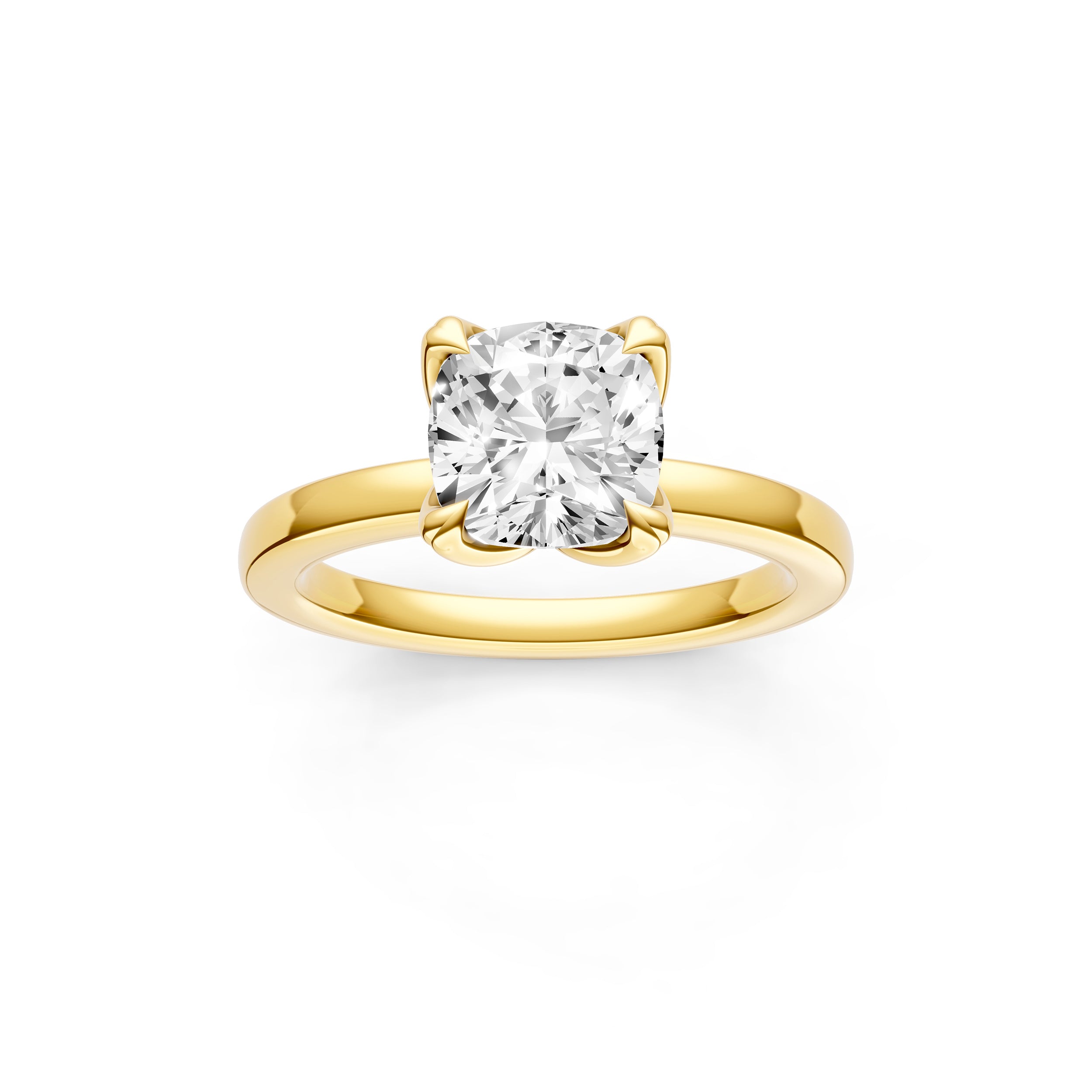 Petal Classic Engagement Ring (Cushion) Birmingham Jewelry Engagement Ring Birmingham Jewelry