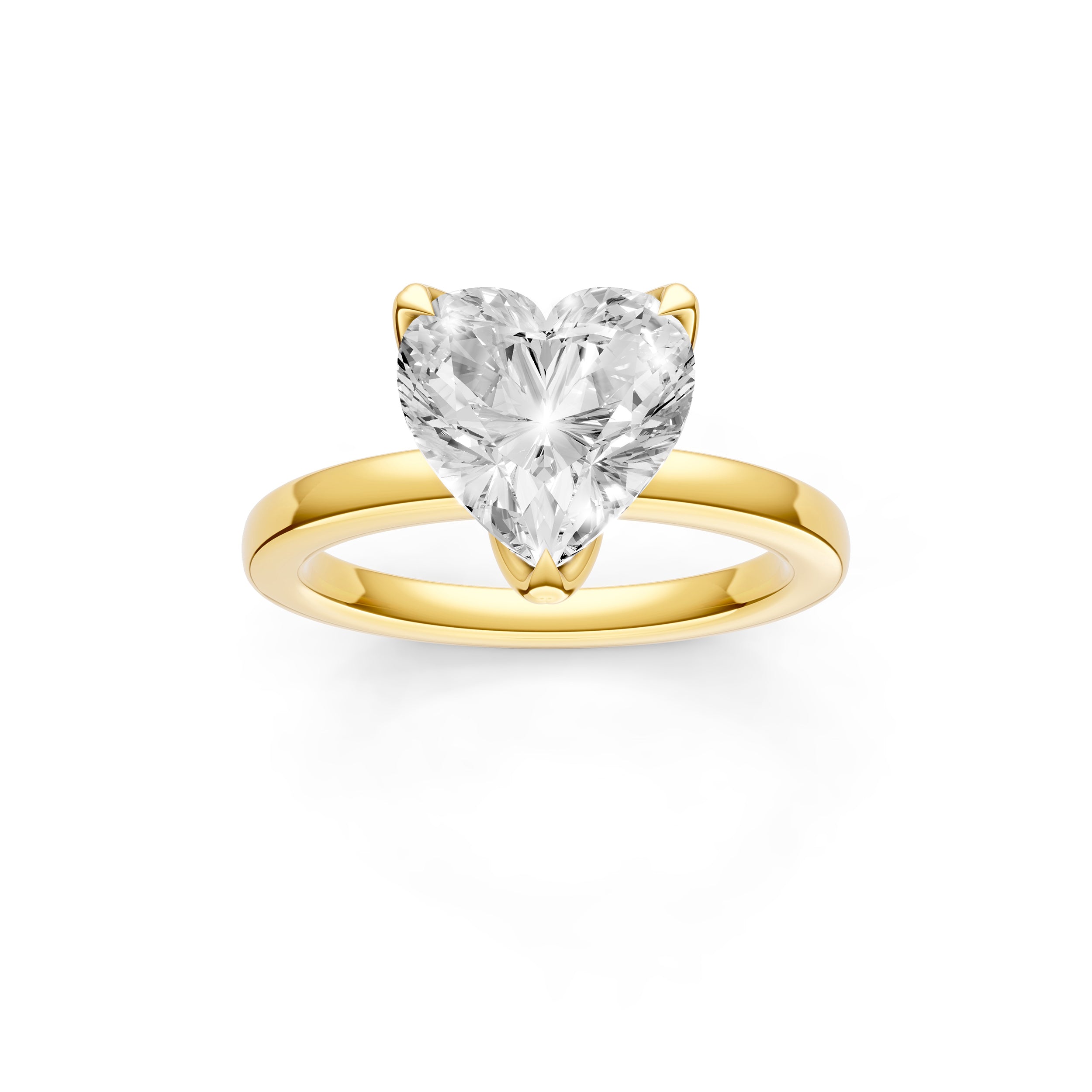 Petal Classic Engagement Ring (Heart Shape) Birmingham Jewelry Engagement Ring Birmingham Jewelry