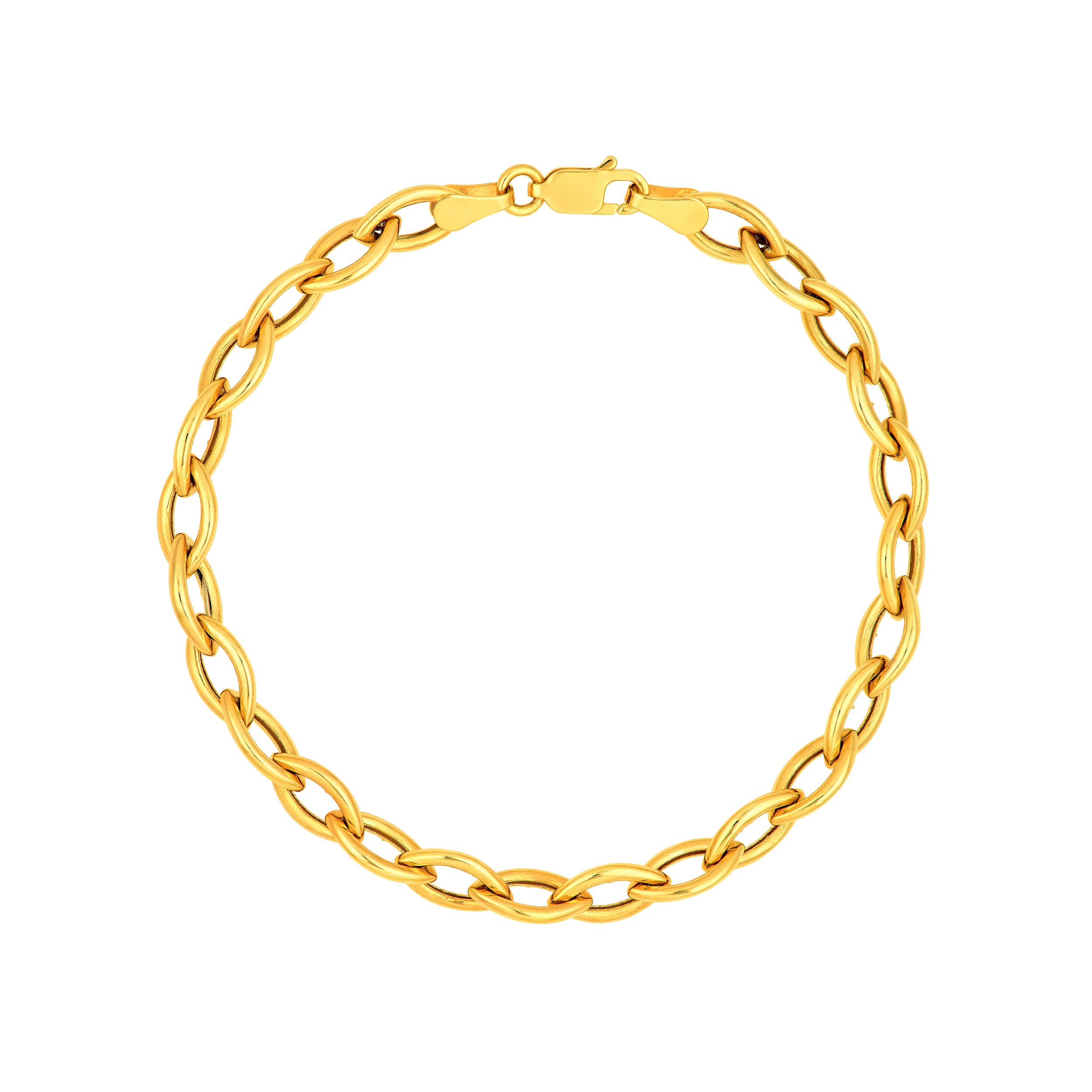 14K Yellow Gold Marquise Bracelet Birmingham Jewelry Bracelet Birmingham Jewelry
