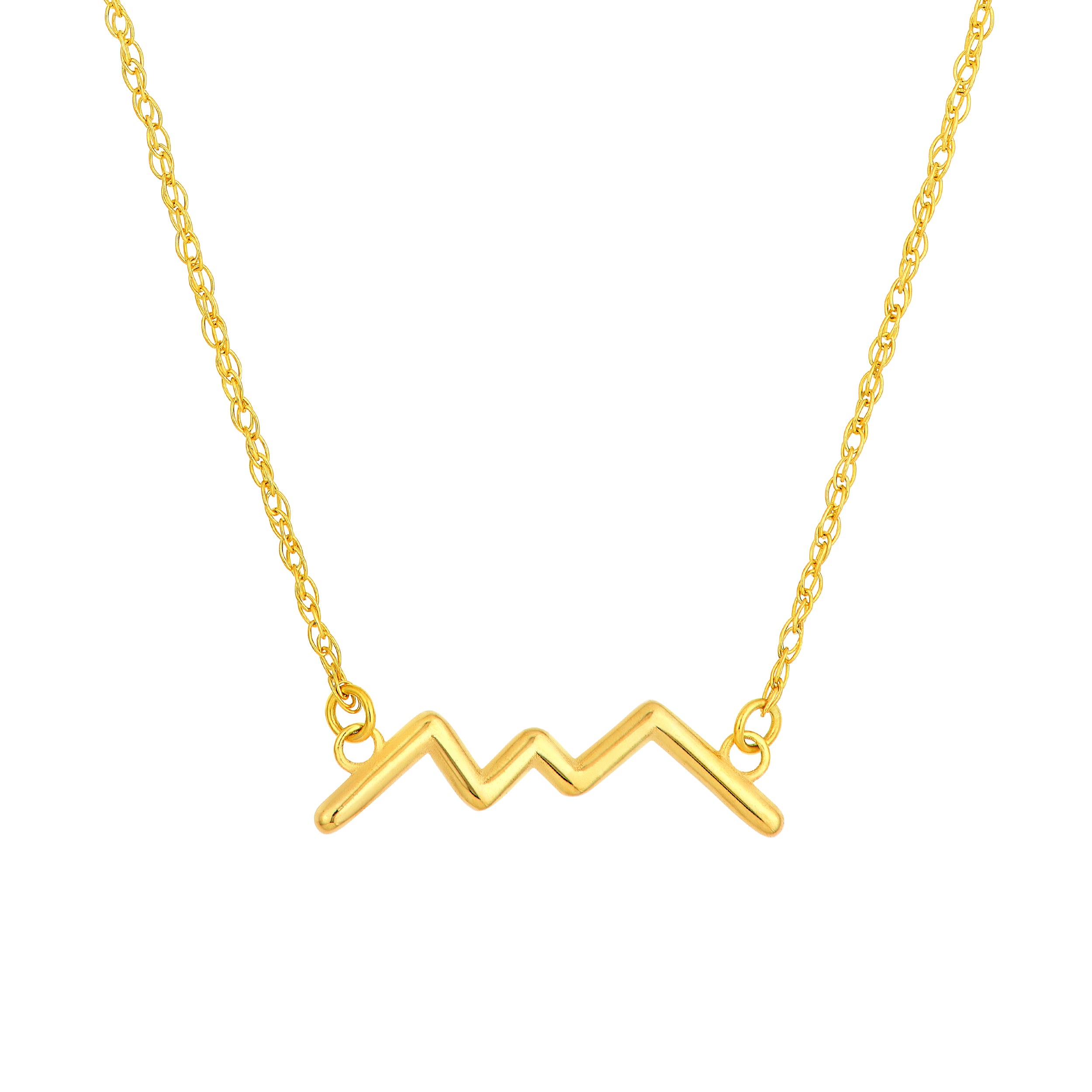 14K Yellow Gold So You Mountain Necklace Birmingham Jewelry Necklace Birmingham Jewelry