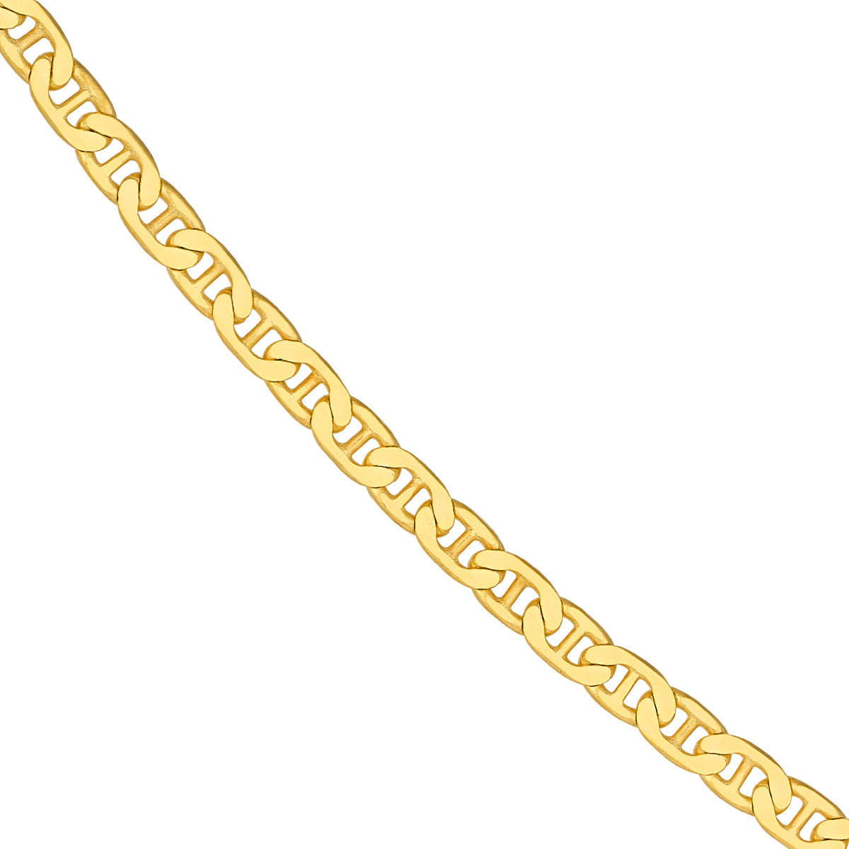 14K Yellow Gold 1.85mm Mariner Chain