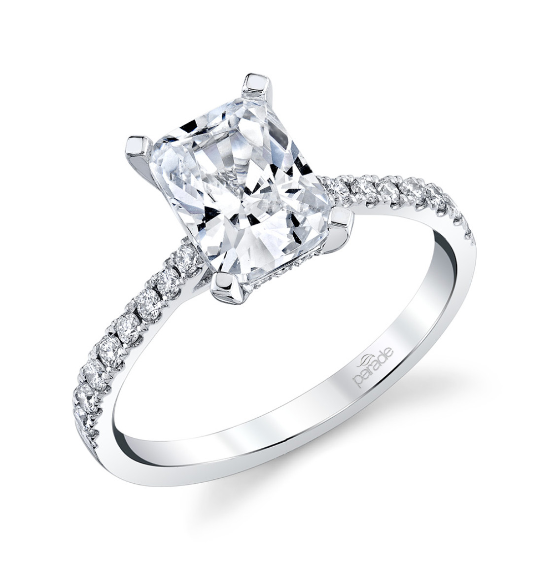 Parade Design - R3738/E1 (White Gold) Parade Design Engagement Ring Birmingham Jewelry