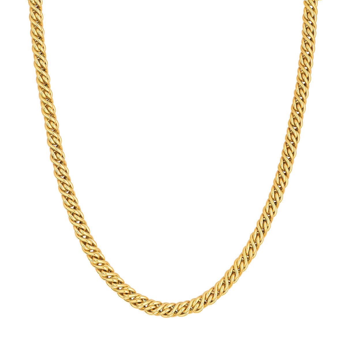 14K Yellow Gold Small Twisted Cable Chain Birmingham Jewelry Gold Chain Birmingham Jewelry