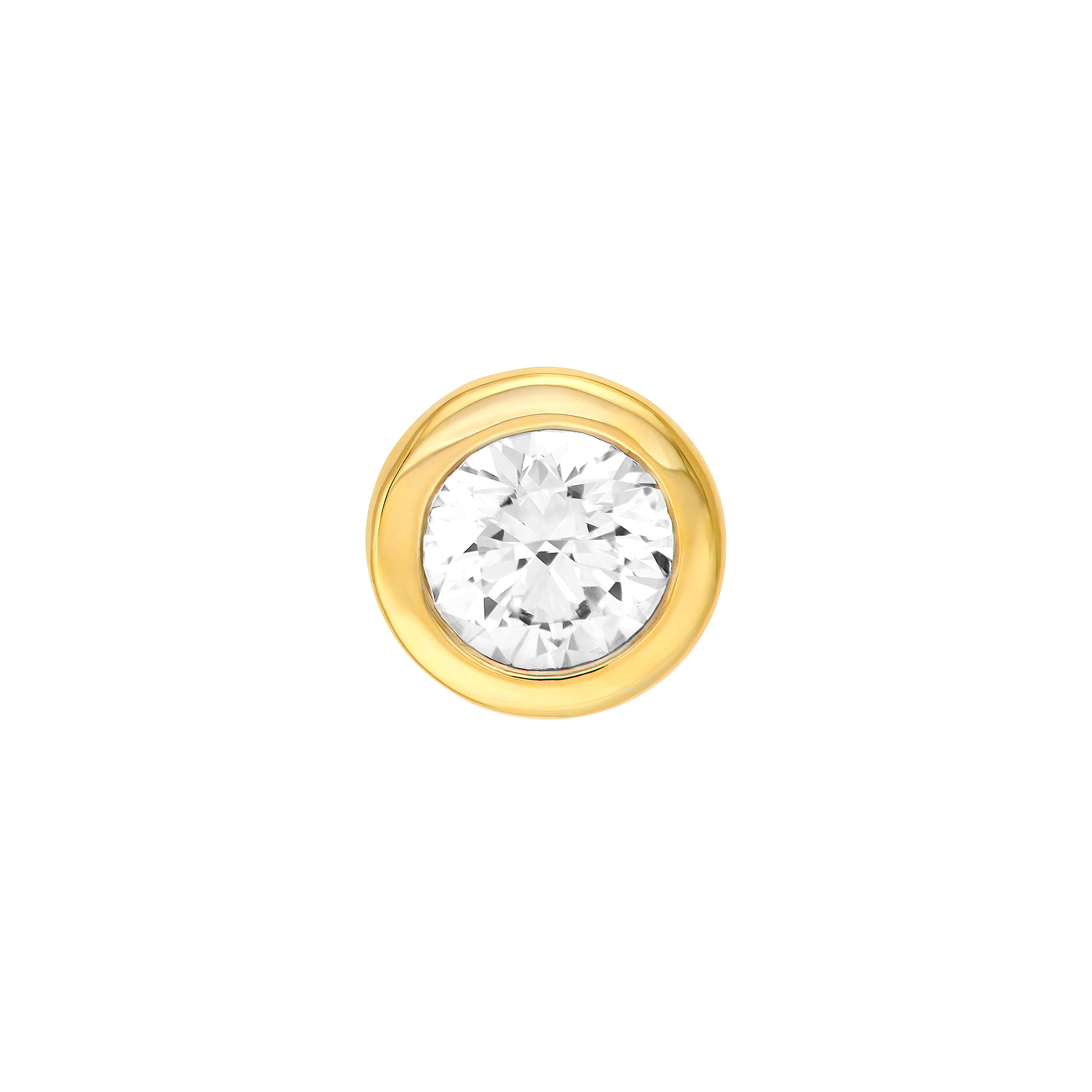 14K Gold 3/8tcw Round Diamond Martini Stud Earrings Birmingham Jewelry Earrings Birmingham Jewelry