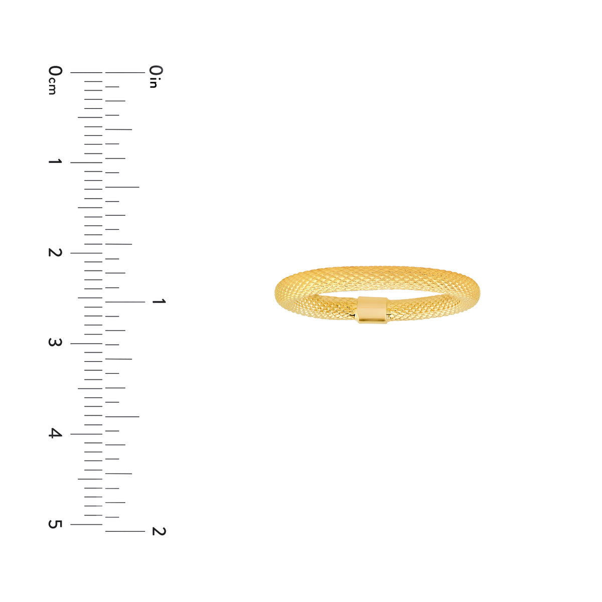 14K Yellow Gold Textured Tube Ring Birmingham Jewelry Ring Birmingham Jewelry