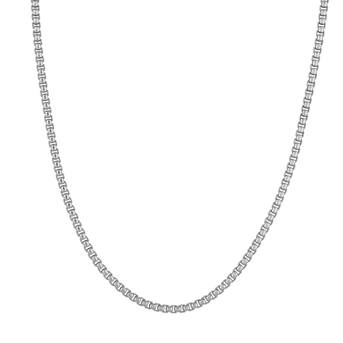 Sterling Silver 3.30mm Round Box Chain Birmingham Jewelry Sterling Silver Chain Birmingham Jewelry