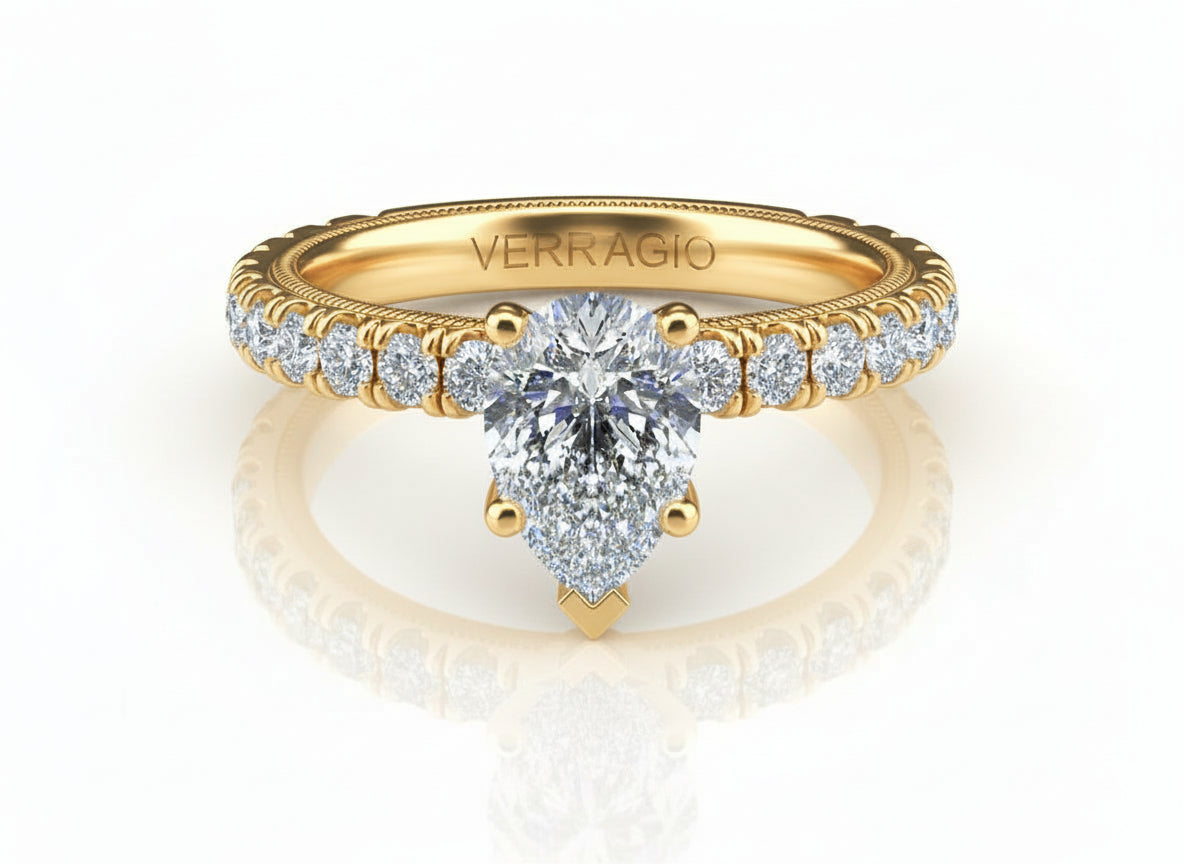 TRADITION - 210PS4 VERRAGIO Engagement Ring Birmingham Jewelry Verragio Jewelry | Diamond Engagement Ring TRADITION - 210PS4