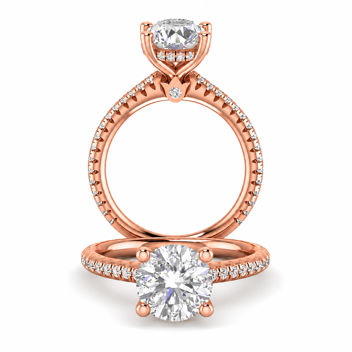 RENAISSANCE-999DBR-1.2 VERRAGIO Engagement Ring Birmingham Jewelry Verragio Jewelry | Diamond Engagement Ring RENAISSANCE-986R