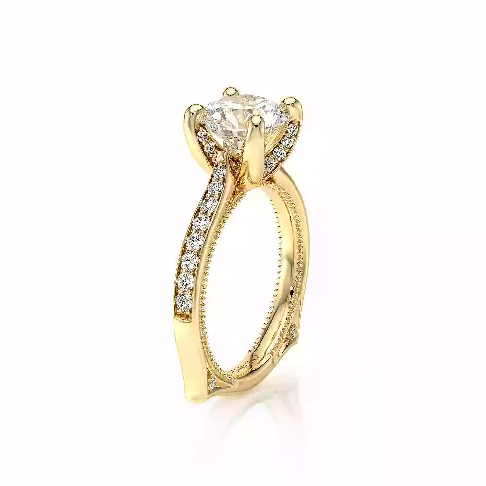 VANGUARD-2207R VERRAGIO Engagement Ring Birmingham Jewelry Verragio Jewelry | Diamond Engagement Ring Vanguard-2207R