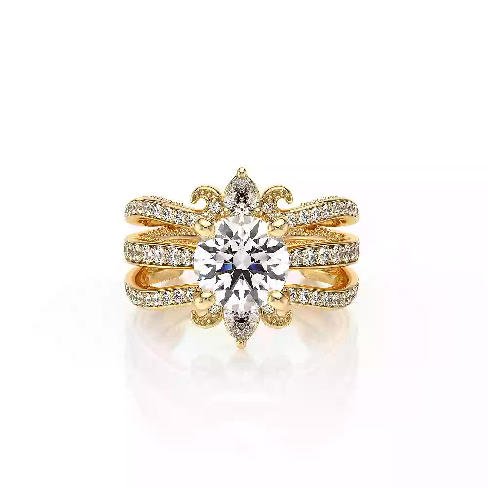 VANGUARD-2207R VERRAGIO Engagement Ring Birmingham Jewelry Verragio Jewelry | Diamond Engagement Ring Vanguard-2207R