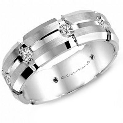 CrownRing WB-7200 CrownRing Men's Band Birmingham Jewelry