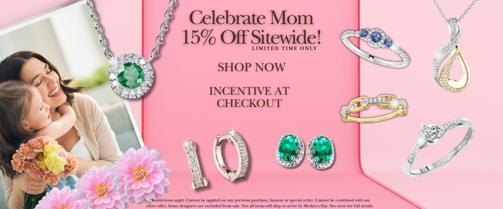 15% off sitewide Mothers day sale Birmingham Jewelry
