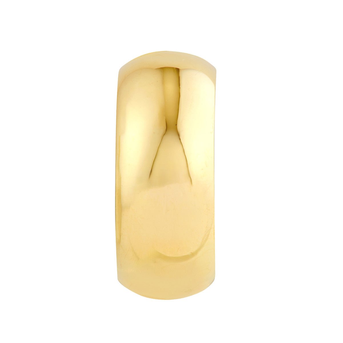 Birmingham Jewelry - 14K Gold 10.00mm D - Tube Round Hoop Earrings - Birmingham Jewelry