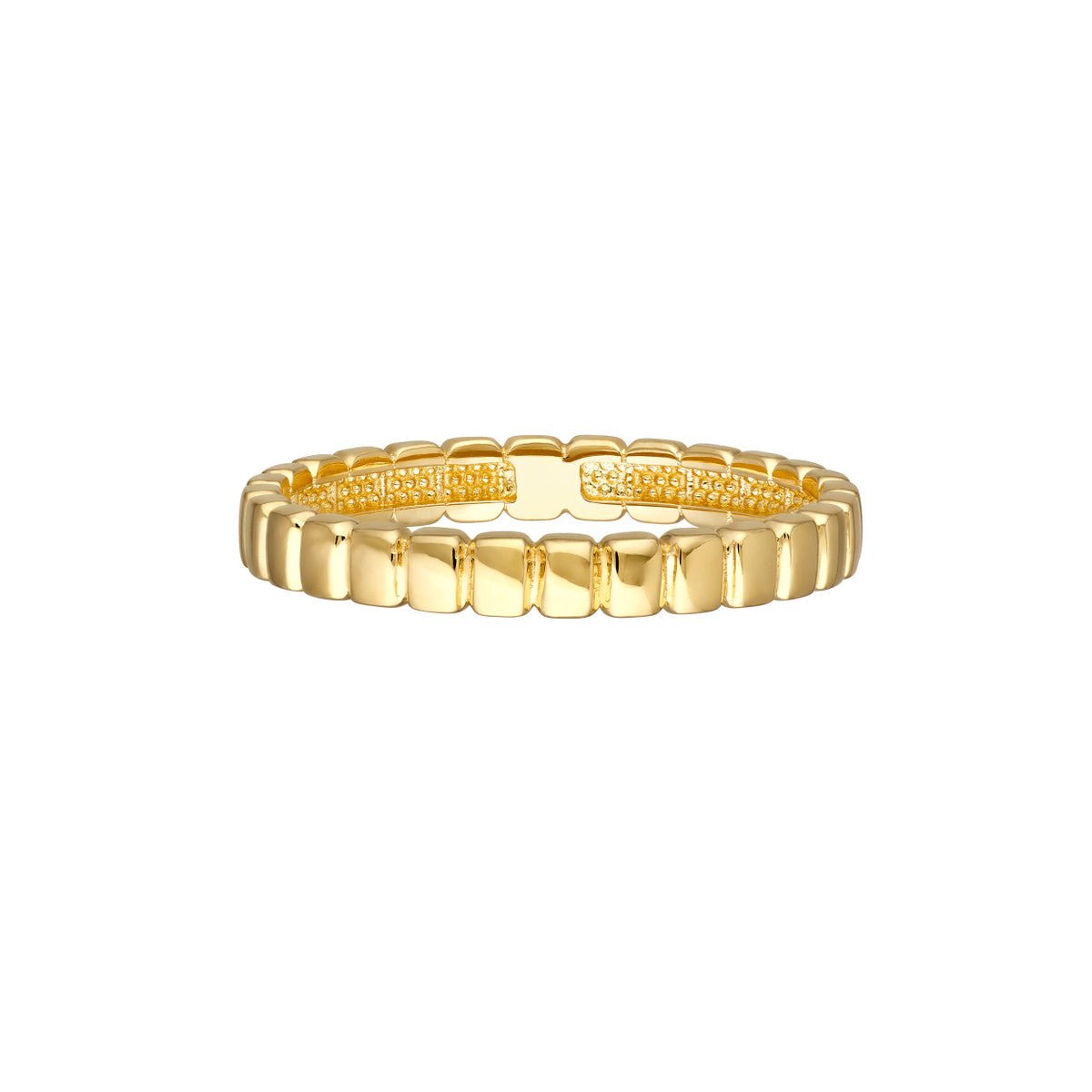 Birmingham Jewelry - 14K Gold Skinny Tag Band Ring - Birmingham Jewelry