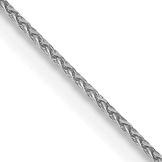 14K White Gold Diamond Cut Spiga Chain Birmingham Jewelry Gold Chain Birmingham Jewelry