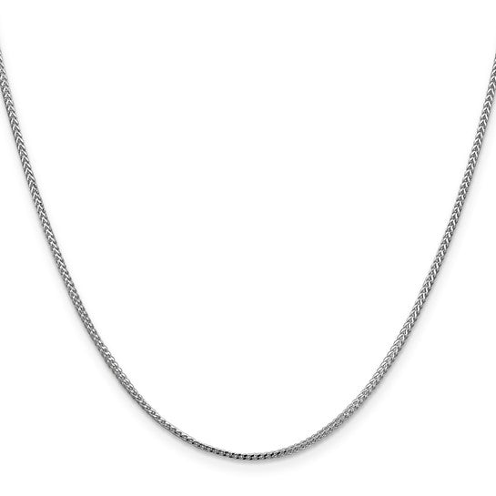 Birmingham Jewelry - 14k White Gold Franco Chain - Birmingham Jewelry