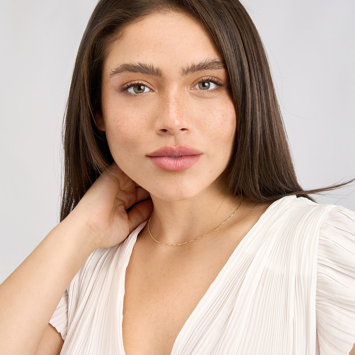 14K Yellow Gold 0.66mm Solid Box 050 Adjustable Chain Birmingham Jewelry Gold Chain Birmingham Jewelry