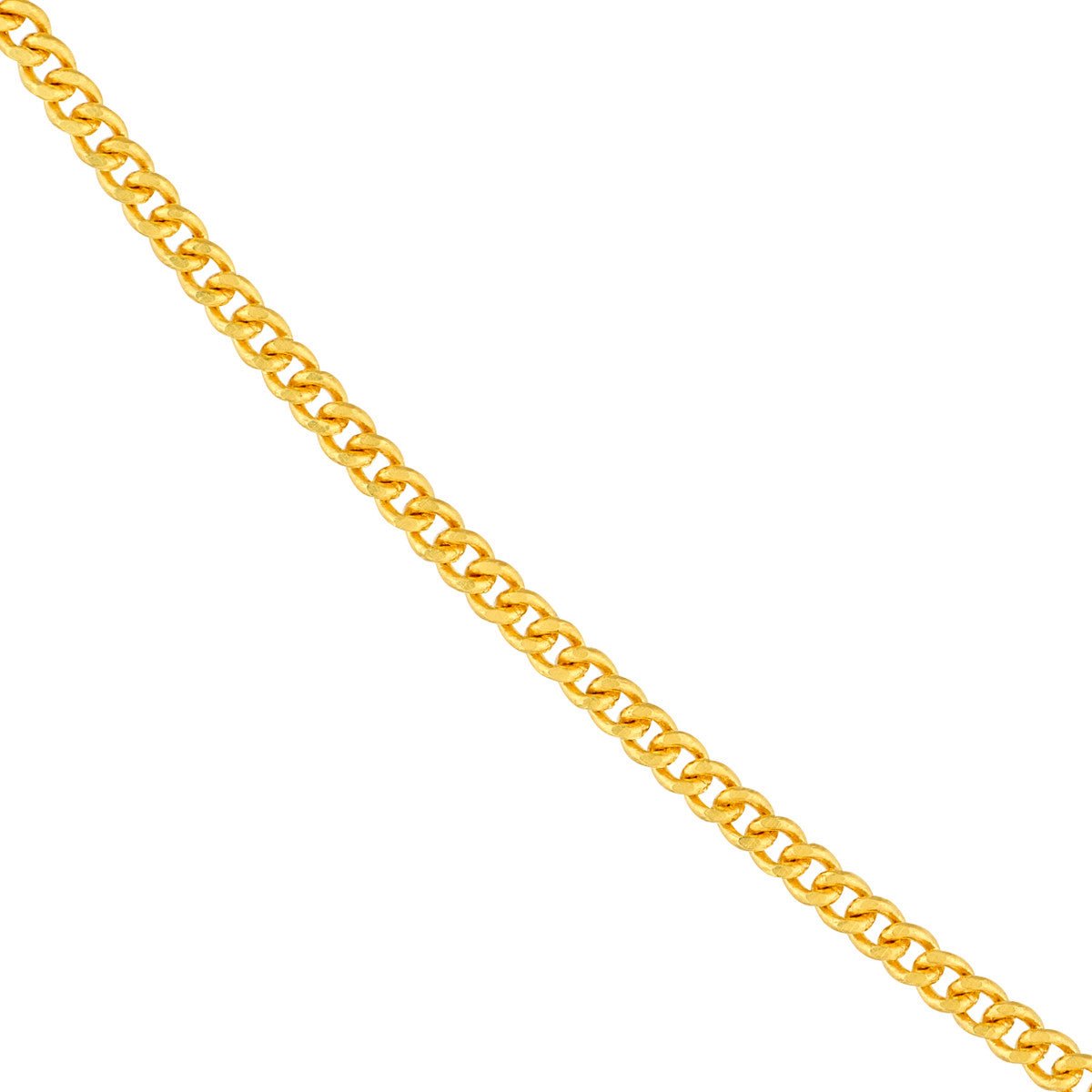 Birmingham Jewelry - 14K Yellow Gold 0.90mm Curb Chain - Birmingham Jewelry