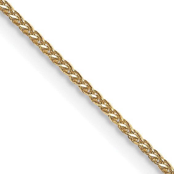 14K Yellow Gold Diamond Cut Spiga Chain Birmingham Jewelry Gold Chain Birmingham Jewelry